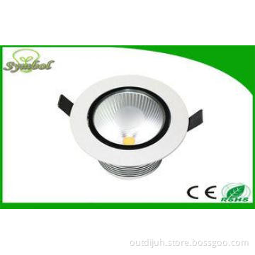 95MM cut size 9W Cool White 6000k COB LED Down light for ro